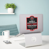 Sticker Sauce chili maison (Ordinateur portable sur le bureau)