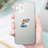 Sticker Saumon (Téléphone)