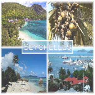Sticker SC Seychelles - Beach Resort - Lodoicea Maldivica