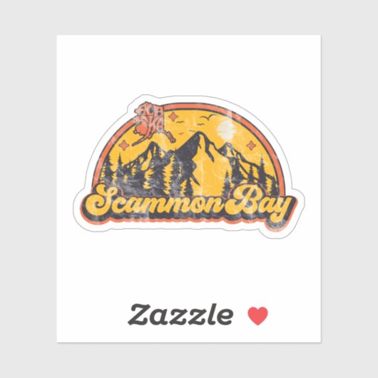 Sticker Scammon Bay, Alaska (Feuille)