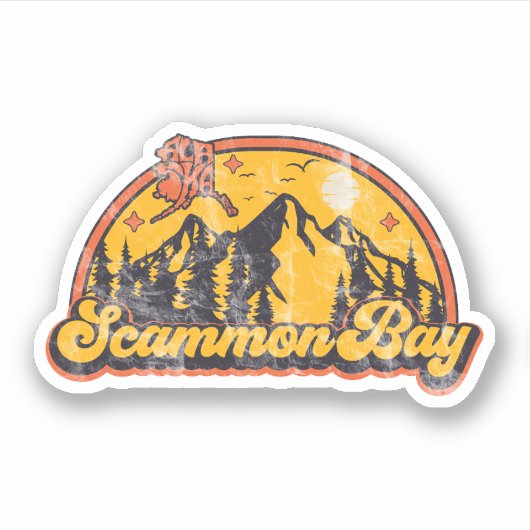 Sticker Scammon Bay, Alaska (Devant)