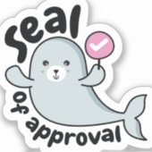 Sticker Sceau D'Approbation (Recto)