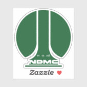 Sticker Sceau de New Delhi, Inde (Feuille)