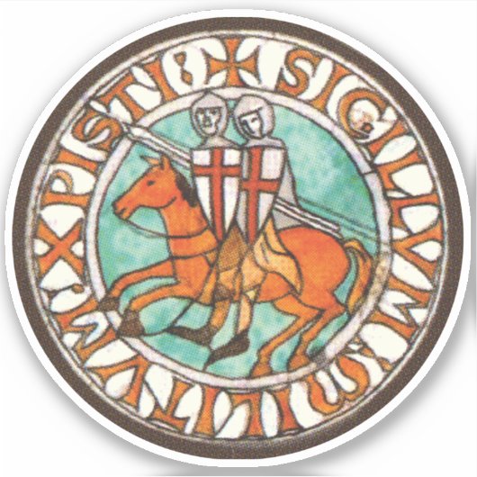 Sticker Sceau modèle (Devant)