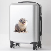 Sticker Sceau réaliste (Sur valise)