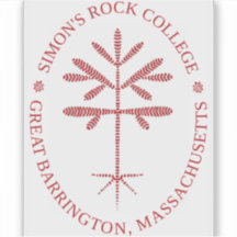 Sceau rouge vinyle rectangulaire