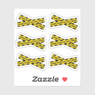 Sticker Scène Criminelle Montre Podcasts Films Rappel Plan