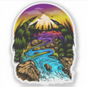 Sticker Scène extérieure (Devant)