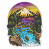 Sticker Scène extérieure (Devant)