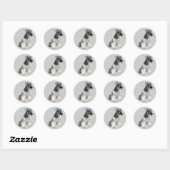 Sticker Schnauzer miniature (Feuille)