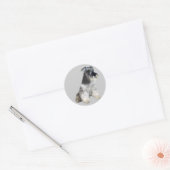 Sticker Schnauzer miniature (Enveloppe)
