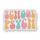 Sticker School Psychologist – School Mental Health (Devant)