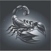 Sticker schorpioen (Voorkant)