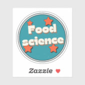 Sticker Science alimentaire (Feuille)