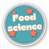 Sticker Science alimentaire (Devant)