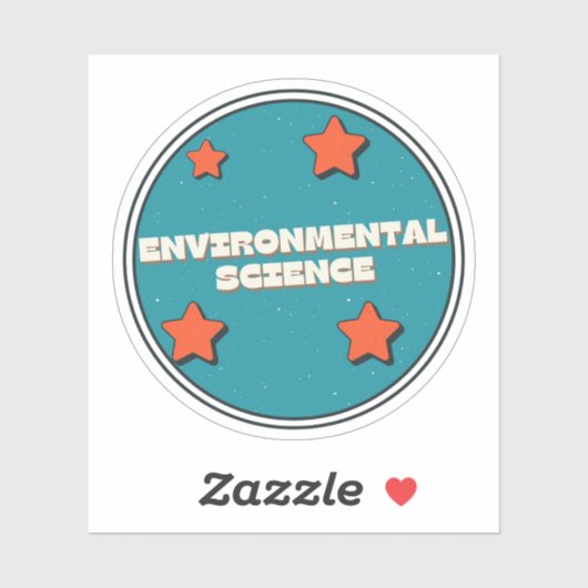 Sticker Science de l'environnement (Feuille)