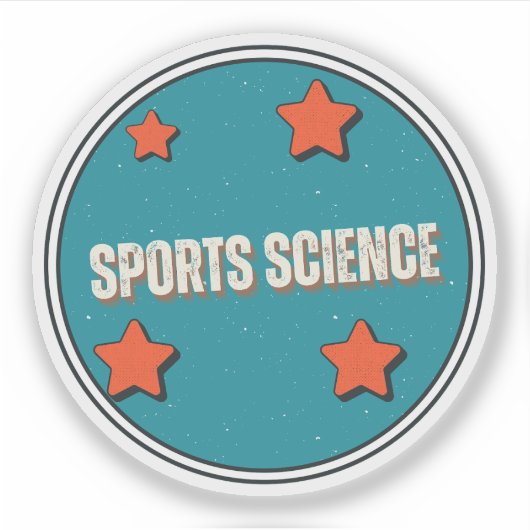 Sticker Science du sport (Devant)