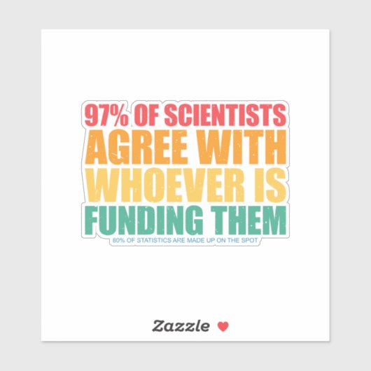 Sticker Science et statistique (Feuille)