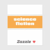Sticker Science-fiction (Feuille)