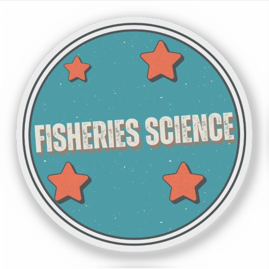 Sticker Science halieutique (Devant)