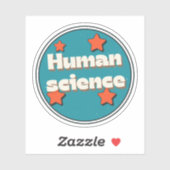 Sticker Science humaine (Feuille)