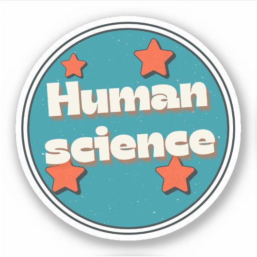 Sticker Science humaine (Devant)
