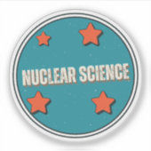 Sticker Science nucléaire (Devant)