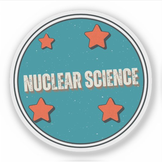 Sticker Science nucléaire (Devant)