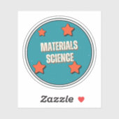 Sticker Sciences des matériaux (Feuille)
