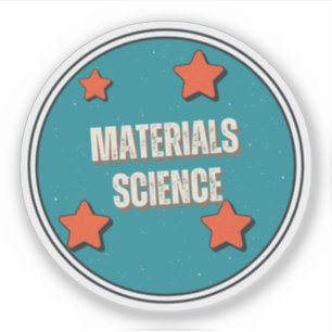 Sticker Sciences des matériaux