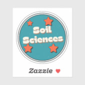 Sticker Sciences du sol (Feuille)