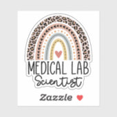 Sticker Scientifique de laboratoire Médicale MLS Rainbow (Feuille)