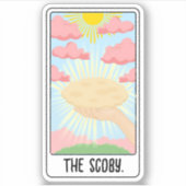 Sticker Scoby-TarotCards-Vinyl (Devant)