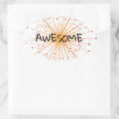 Sticker scolaire génial (Sac)