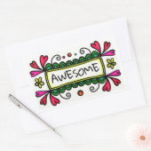 Sticker scolaire génial (Enveloppe)