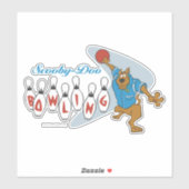 Sticker Scooby-Doo Bowling (Feuille)