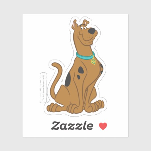 Sticker Scooby-Doo Cuter Plus que mignonne (Feuille)