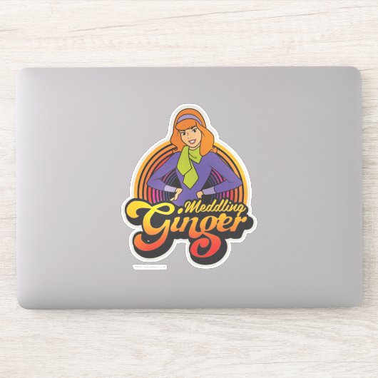 Sticker Scooby-Doo | Daphné "Gingembre de méditation" (Ordinateur)