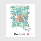 Sticker Scooby-Doo & Gang "Mystery Solvers Club" (Feuille)
