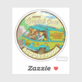 Sticker Scooby-Doo | Gang Traversant "Crystal Cove" (Feuille)