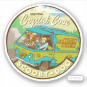 Sticker Scooby-Doo | Gang Traversant "Crystal Cove" (Devant)