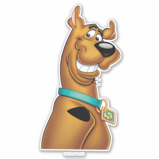 Sticker Scooby-Doo Grin (Devant)