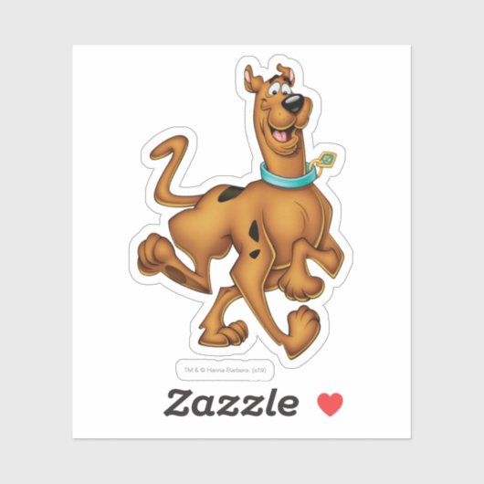 Sticker Scooby-Doo Joyeuse Marche (Feuille)