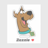 Sticker Scooby-Doo Joyeux Visage (Feuille)
