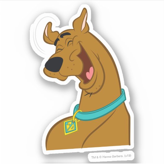 Sticker Scooby-Doo Rire (Devant)