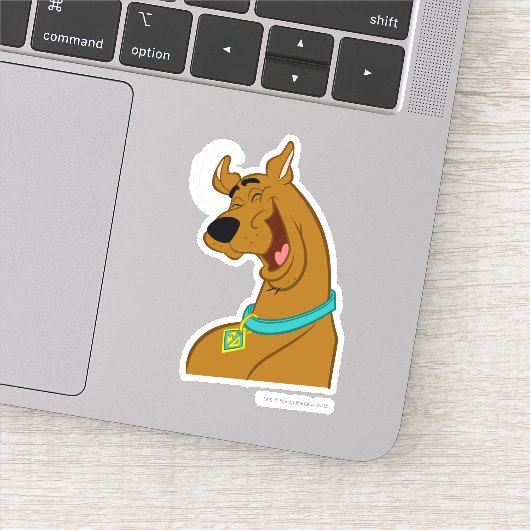 Sticker Scooby-Doo Rire (Détail)