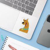 Sticker Scooby-Doo Rire (Ordinateur portable avec iPhone)