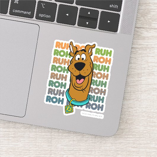 Sticker Scooby-Doo Ruh Roh (Détail)