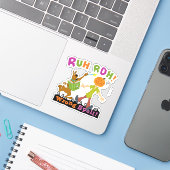 Sticker Scooby-Doo | Ruh Roh ! Mauvais sort ! (Ordinateur portable avec iPhone)