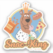 Sticker Scooby-Doo Snac-King (Devant)
